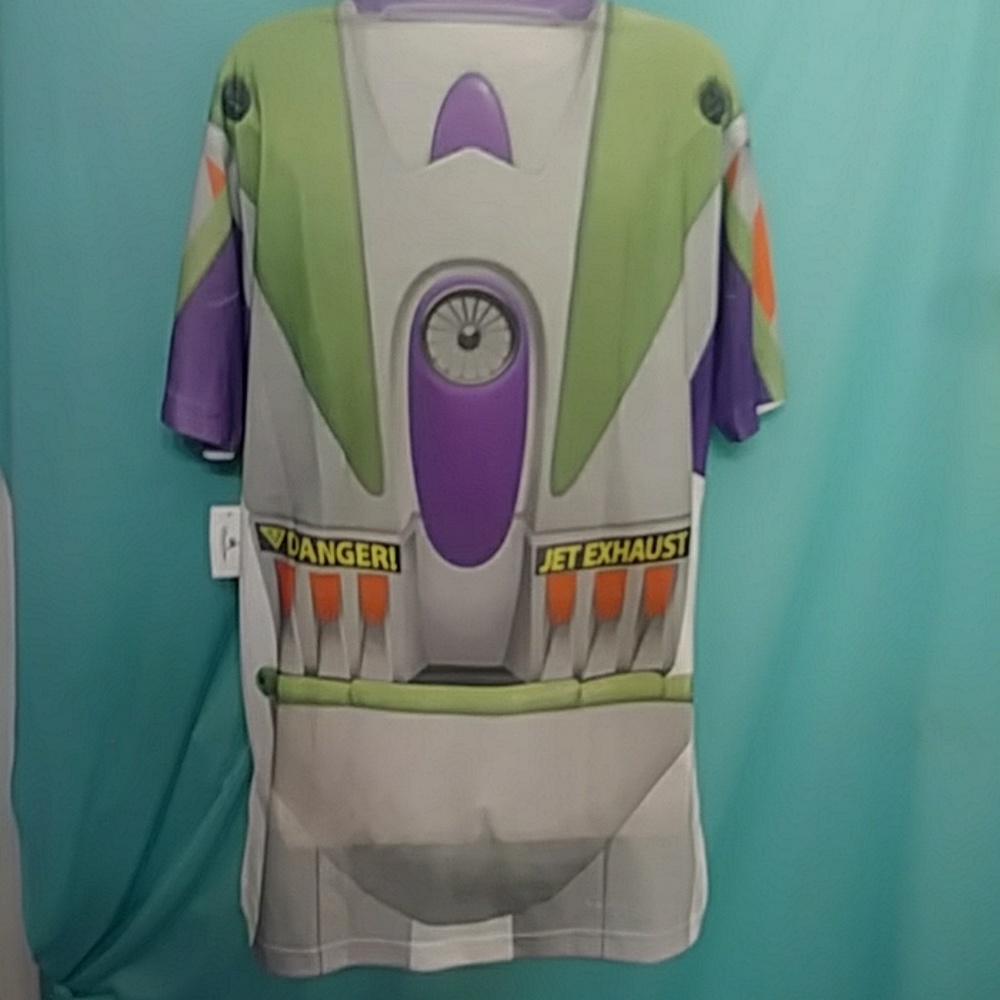 Men's Buzz Lightyear Toy Story Costume Shirt - Picture 2 of 4